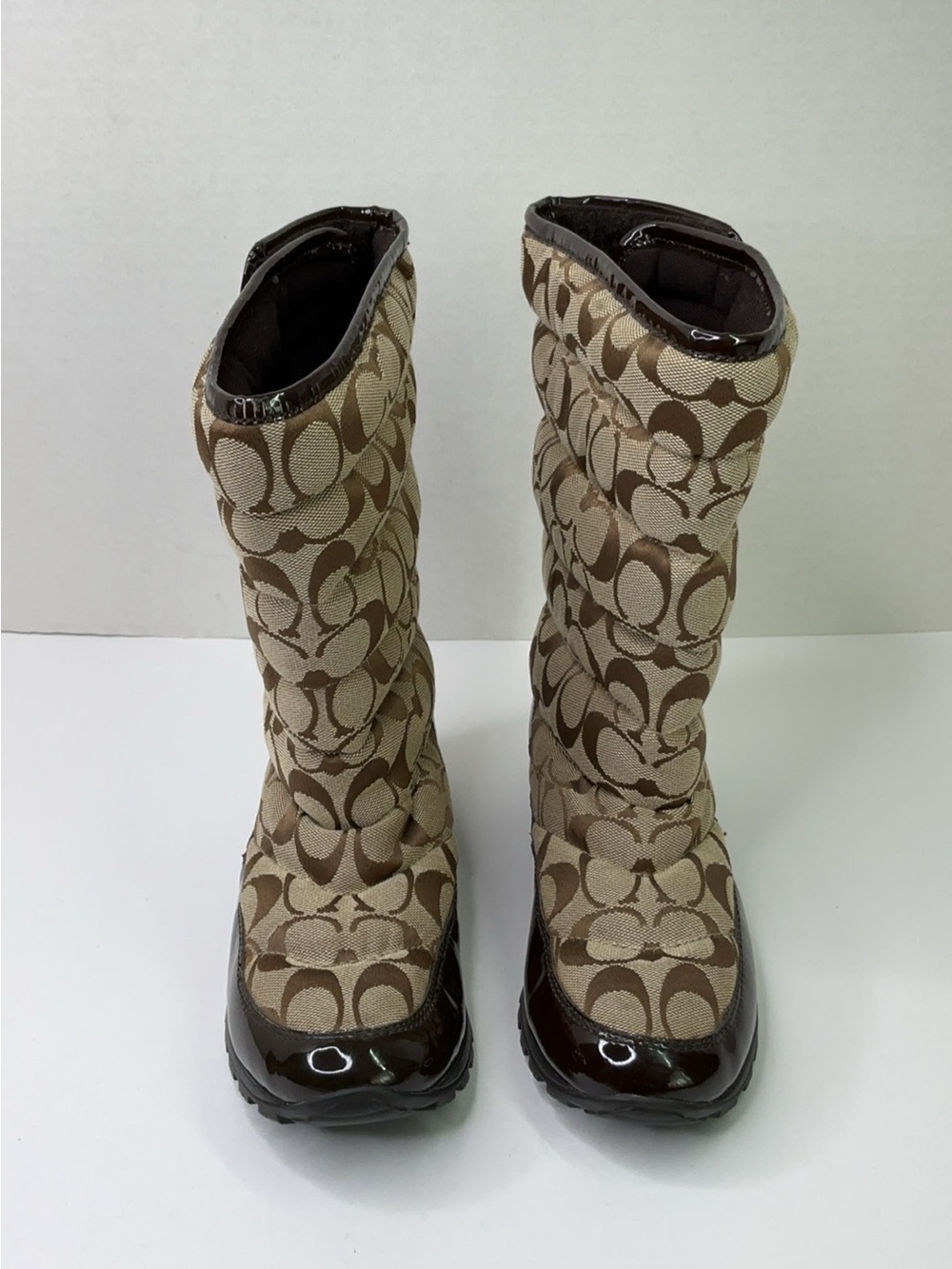 Coach Jordy Signature Winter Boots Size 6B